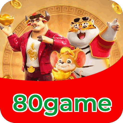 Números do app 80game em material de marketing — ilustração, não auditoria