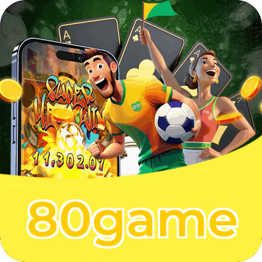 Material promocional do app 80game — ilustração, não métricas auditadas nesta página